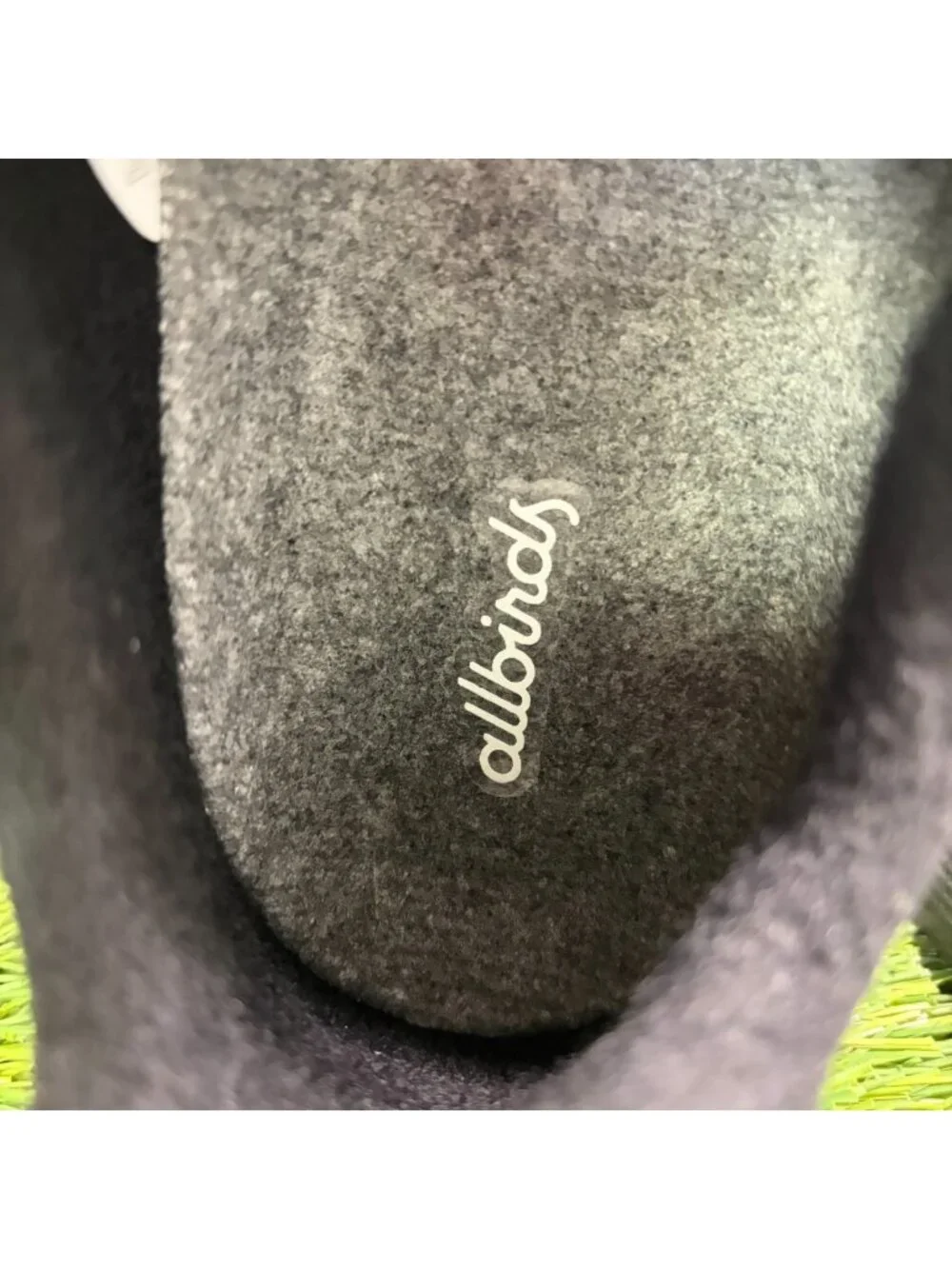 Allbirds Wool Runner Protect Mens Size 8.5 Black Athletic Running Shoes Sneakers